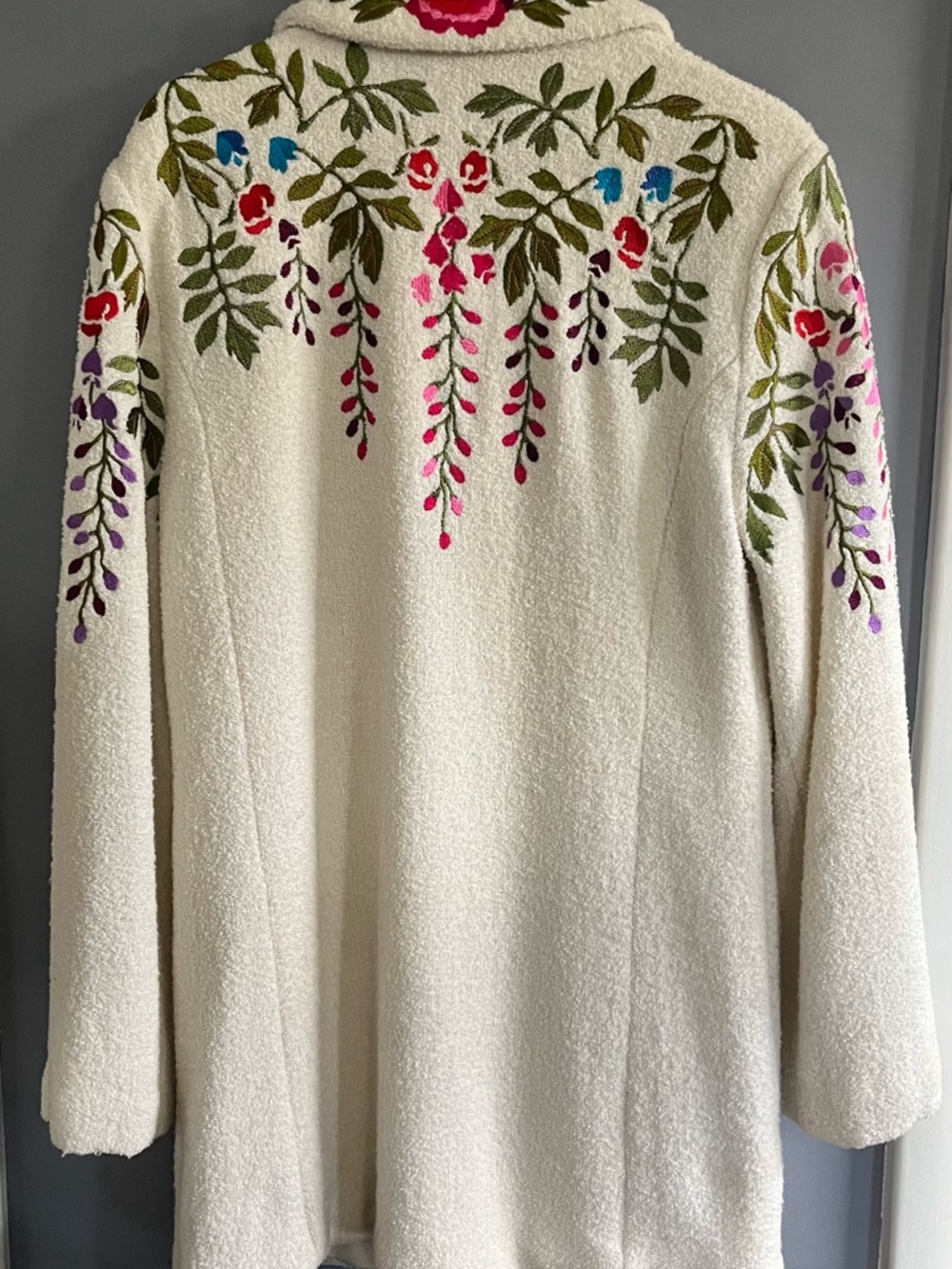 Gorgeous Vtg Linea by Louis Dell'Olio Teddy Jacket - Picture 2 of 9
